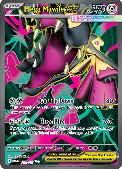 Mega Mawile ex Card Front
