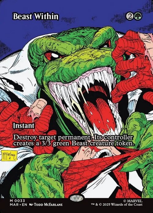 Beast Within Card Front