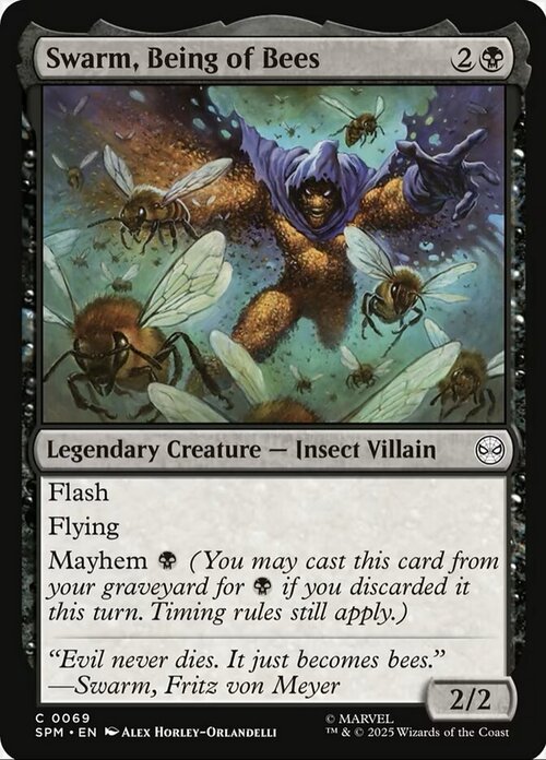 Swarm, Being of Bees Card Front