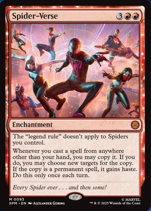 Spider-Verse Card Front