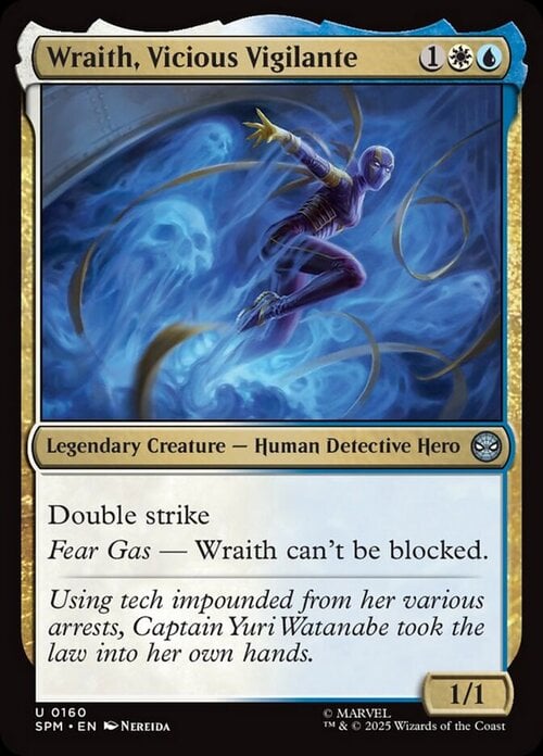Wraith, Vicious Vigilante Card Front