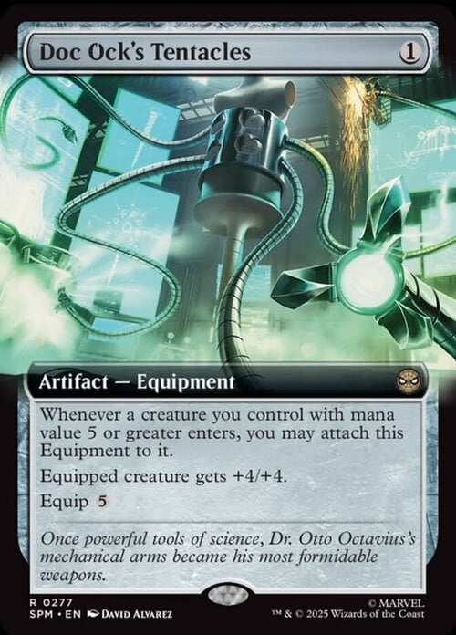 Doc Ock's Tentacles Card Front
