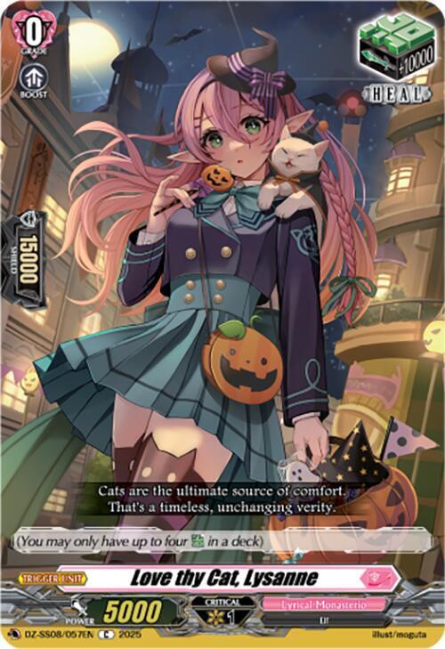 Love thy Cat, Lysanne Card Front