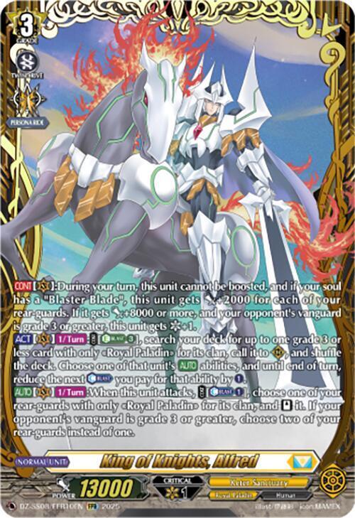 King of Knights, Alfred Card Front