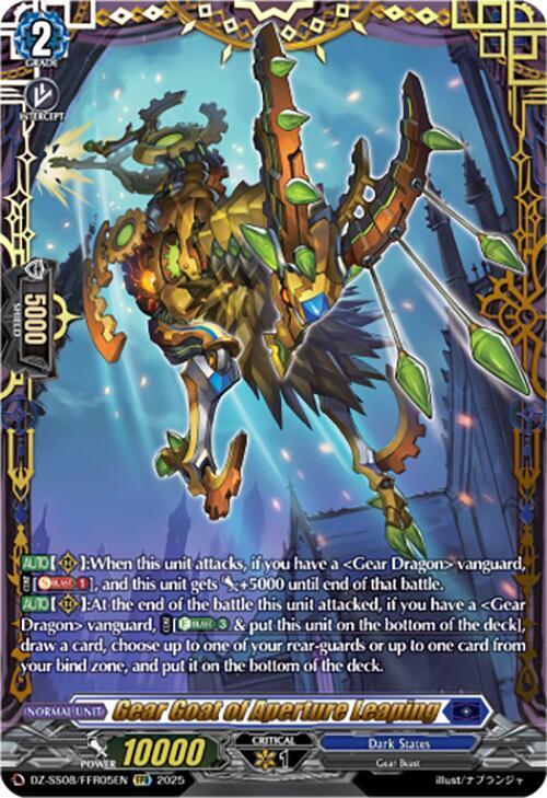 Fixed Time Dragon, Proieslogia Card Front