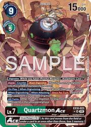 Quartzmon Ace · Alternate Art EX10-023a