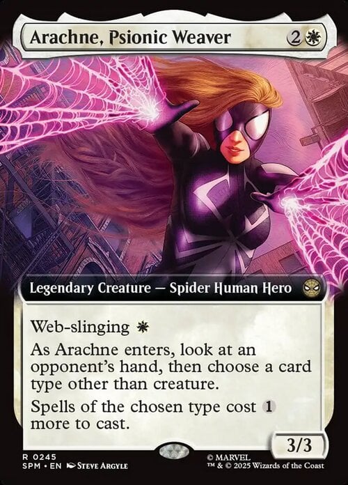 Arachne, Psionic Weaver Card Front