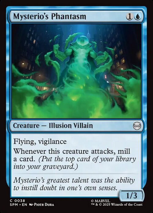Mysterio's Phantasm Card Front