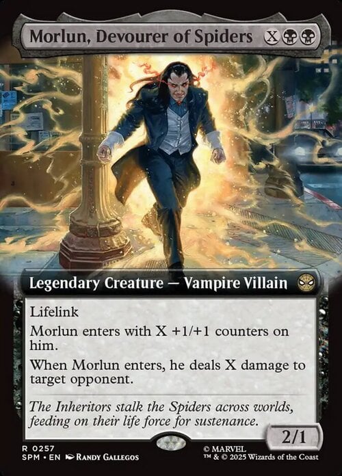 Morlun, Devourer of Spiders Card Front