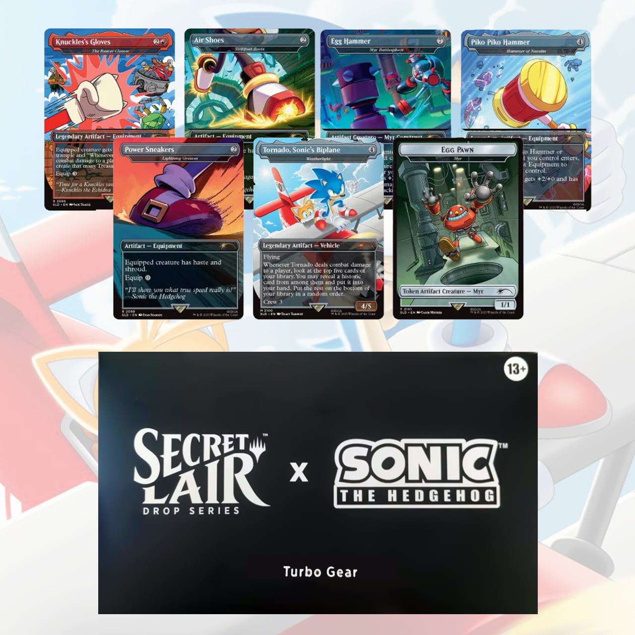 Secret Lair x Sonic: Turbo Gear