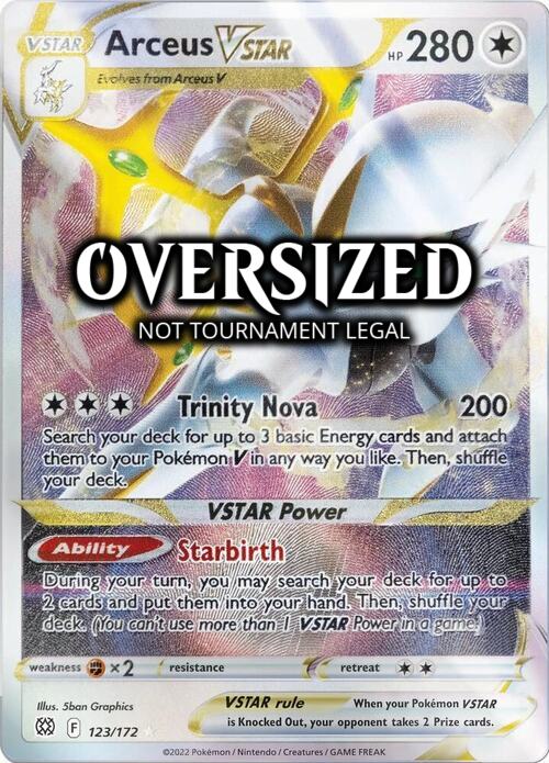 Arceus V ASTRO Card Front
