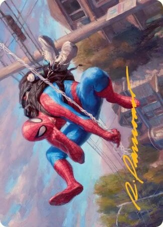 Art Series: Spider-Man, Web-Slinger Card Front