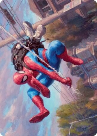 Art Series: Spider-Man, Web-Slinger Card Front