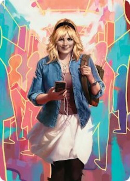 Art Series: Gwen Stacy Card Front