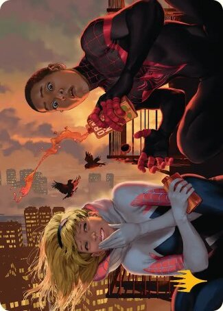 Art Series: Heroes' Hangout Card Front