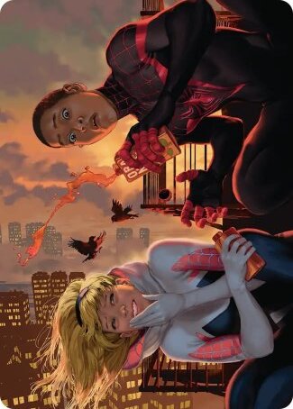 Art Series: Heroes' Hangout Card Front