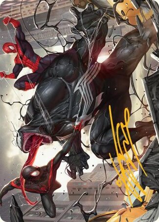 Art Series: Terrific Team-Up Card Front