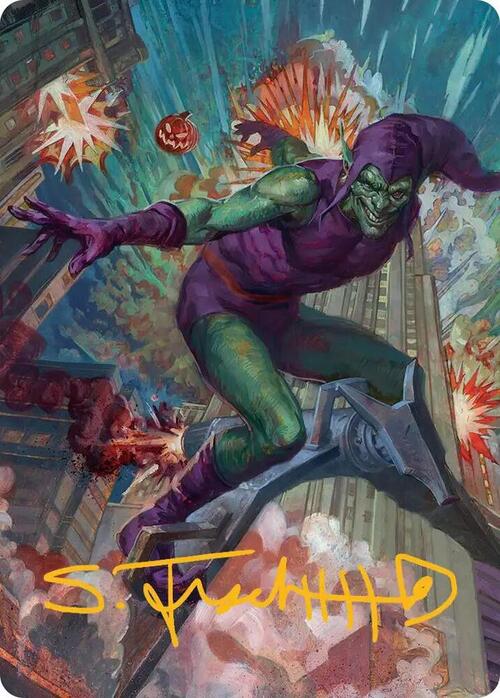 Art Series: Green Goblin Card Front