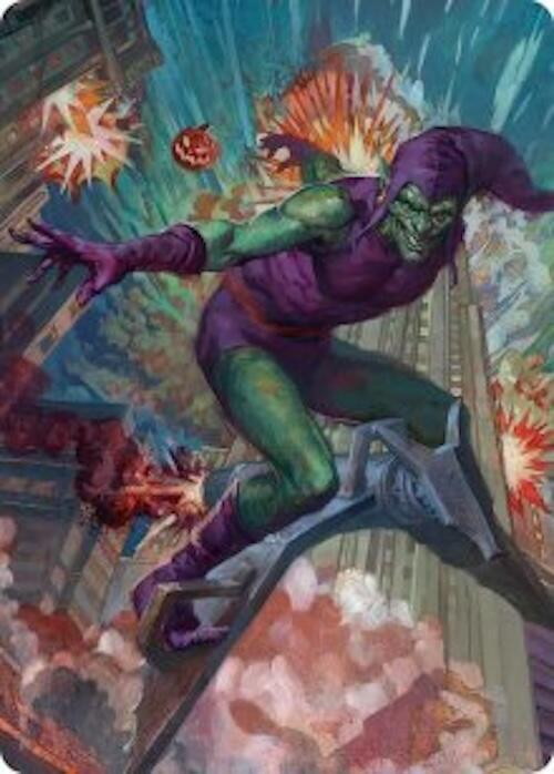 Art Series: Green Goblin Card Front