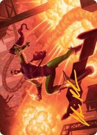 Art Series: Green Goblin, Revenant Card Front