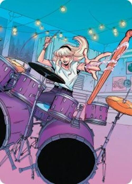 Art Series: Gwen Stacy Card Front