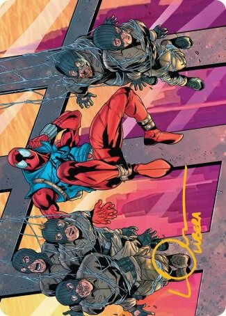Art Series: Scarlet Spider, Ben Reilly Card Front