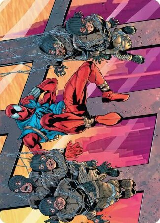 Art Series: Scarlet Spider, Ben Reilly Card Front