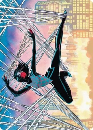 Art Series: Silk, Web Weaver Card Front