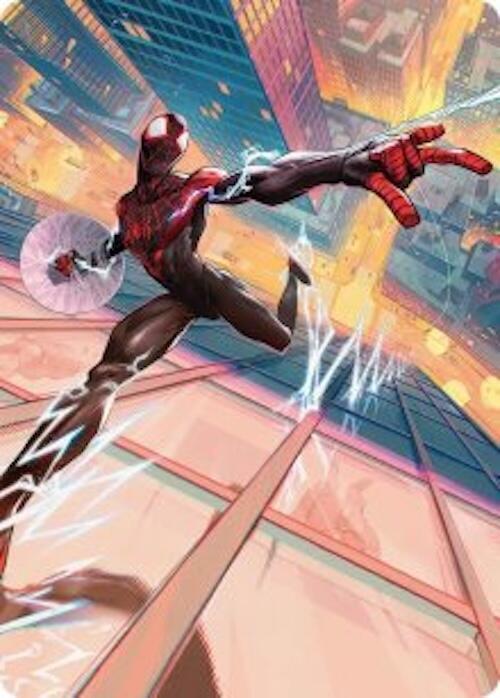 Art Series: Ultimate Spider-Man Card Front