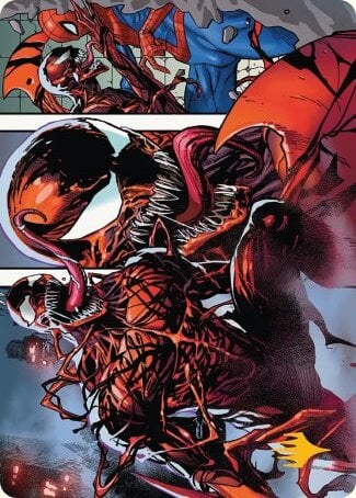Art Series: Carnage, Crimson Chaos Card Front