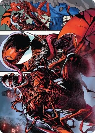 Art Series: Carnage, Crimson Chaos Card Front