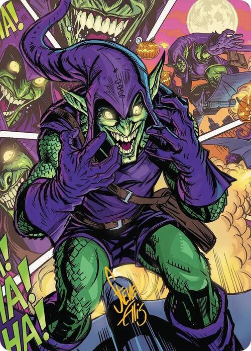 Art Series: Green Goblin Card Front