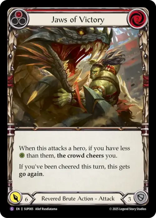 Jaws of Victory Card Front