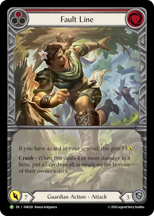 Fault Line Card Front