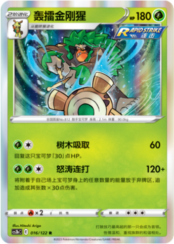 Rillaboom Card Front