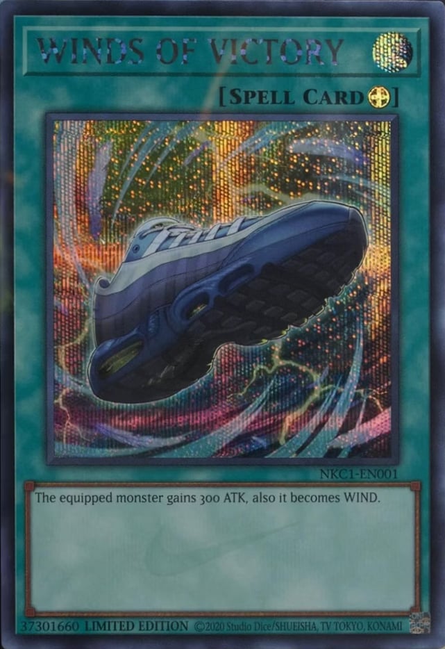 【WINDS OF VICTORY】NKC1-EN001 カード/遊戯王 ナイキ Winds of Victory Promos | Yu-Gi-Oh! | CardTrader
