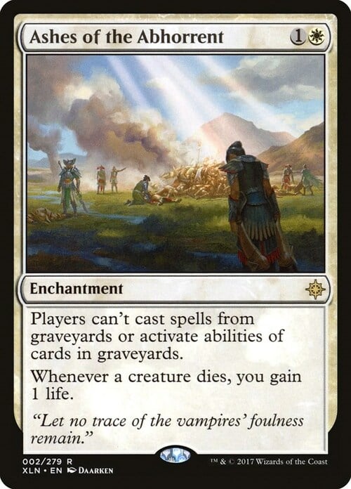 Ashes of the Abhorrent Card Front