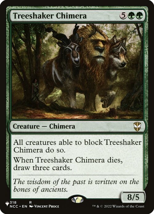 Treeshaker Chimera Card Front