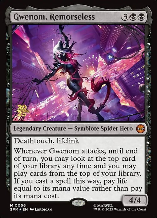 Gwenom, Remorseless Card Front