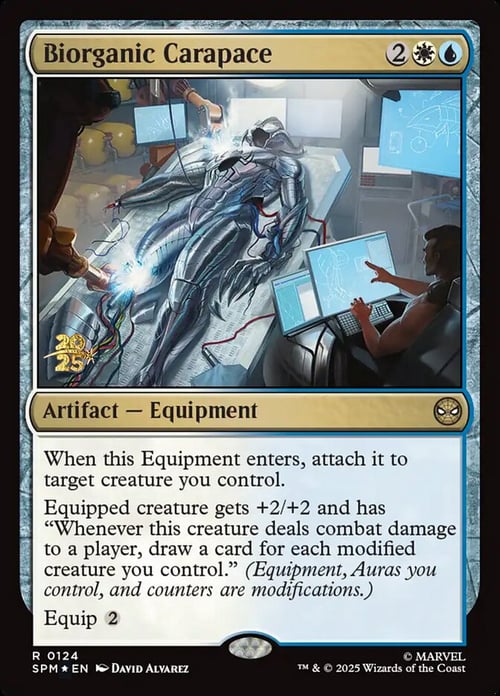 Biorganic Carapace Card Front