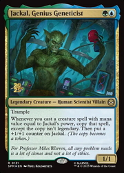 Jackal, Genius Geneticist 131