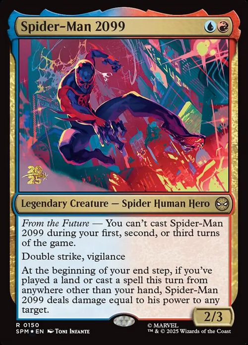 Spider-Man 2099 Card Front