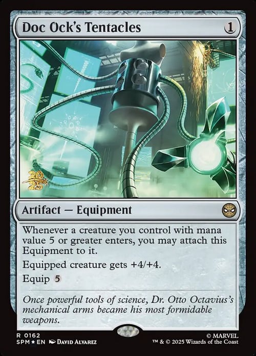 Doc Ock's Tentacles Card Front