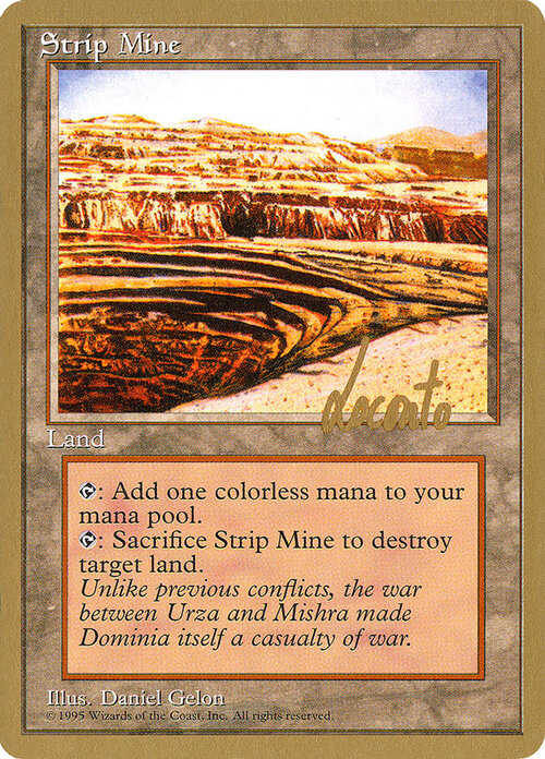 Strip Mine Card Front