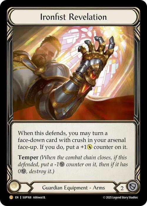 Ironfist Revelation Card Front
