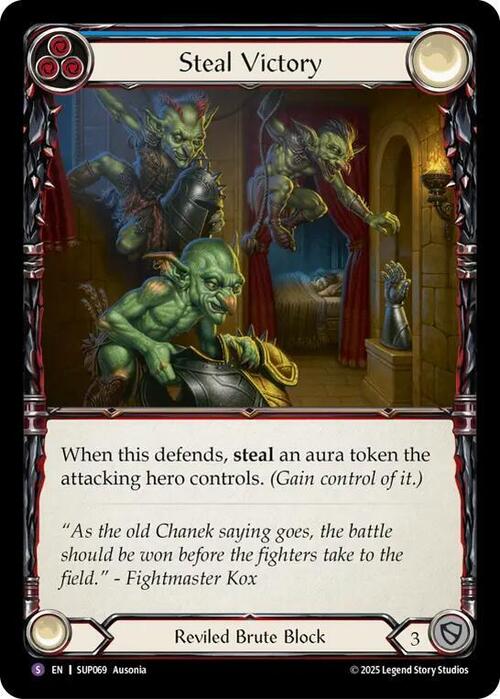 Steal Victory Card Front