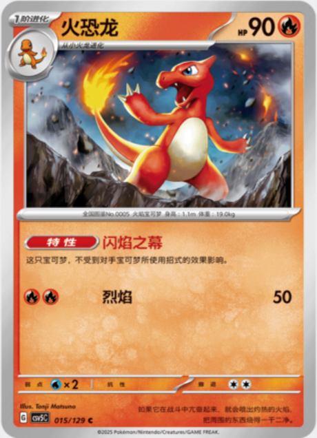Charmeleon Card Front