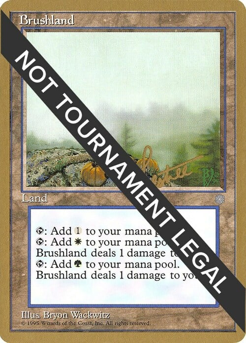 Brushland Card Front