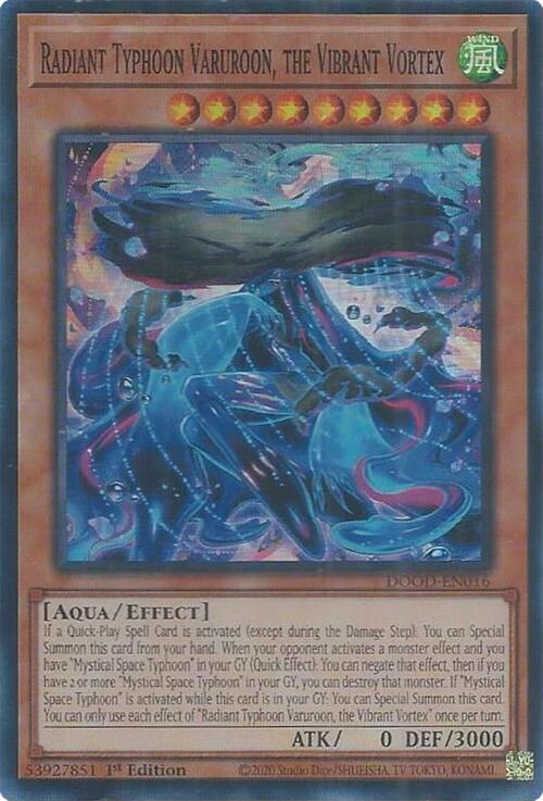 Radiant Typhoon Varuroon, the Vibrant Vortex Card Front
