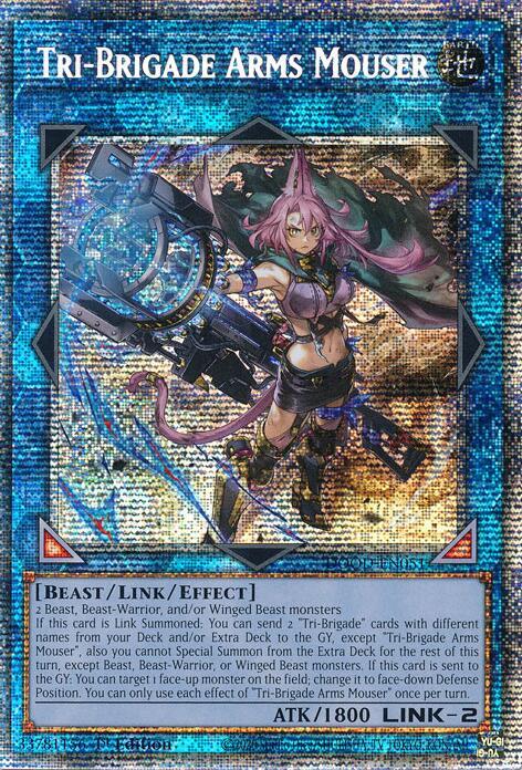 Tri-Brigade Arms Mouser Card Front